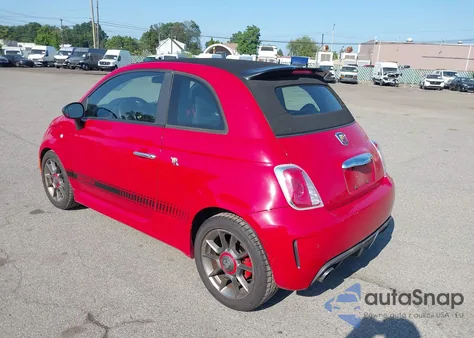2013 Fiat 500C Abarth z USA, uszkodzony, nr VIN 3C3CFFJH3DT727956